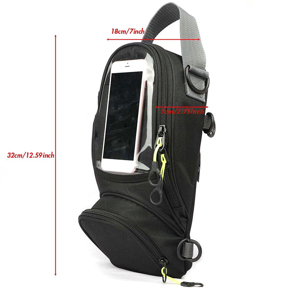Motorcycle Riding Bag Strong Magnetic Navigation Oil Fuel Tank Bag Riding Shoulder Bag For GIVI Mobile Phone Navigation For GPS