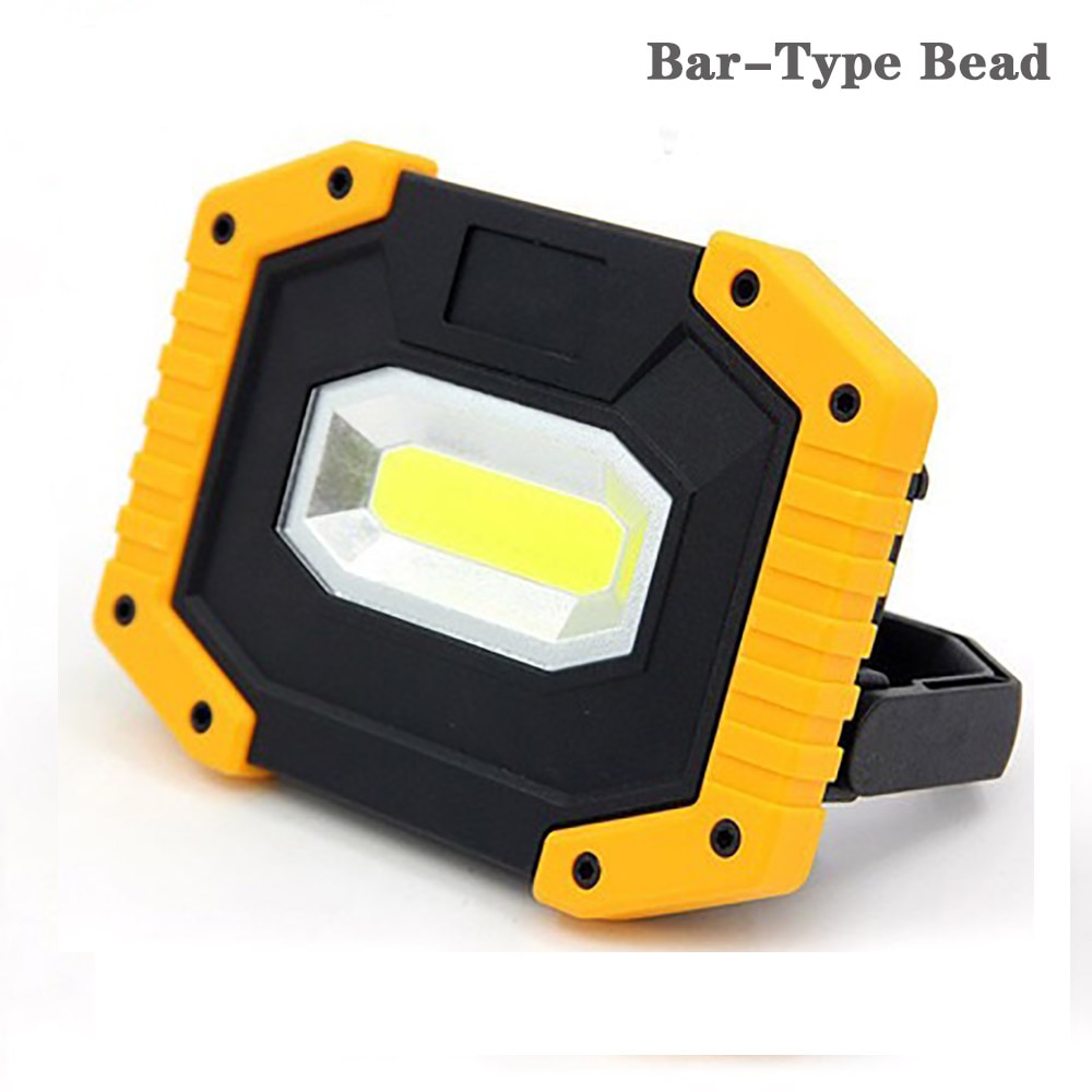 Linterna de acampada, luz LED recargable, Faro, luces para exteriores, equipo de foco para turismo, portátil, resistente al agua