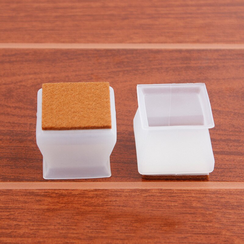 YGMXZL 16 STKS Stoel Been Caps, Vierkante Siliconen Tafel Voeten Cover Pads, Stoel Been Vloerbeschermers, Meubilair Voet Cups voor Anti Scratch 31-36 mm