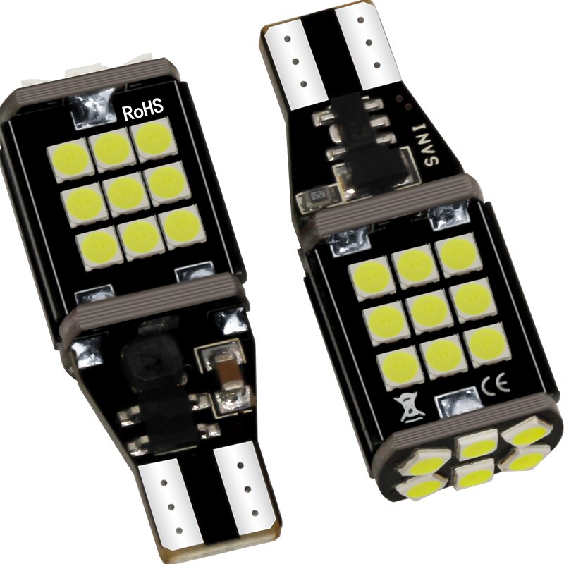 2 PIÈCES Canbus T15 W16W FEU ARRIÈRE DE VOITURE À LED Ampoules De Frein Pour infiniti FX35 FX37 FX50 G25 G35 G37 JX35 M35 M37 M45 Q70 QX56 QX60