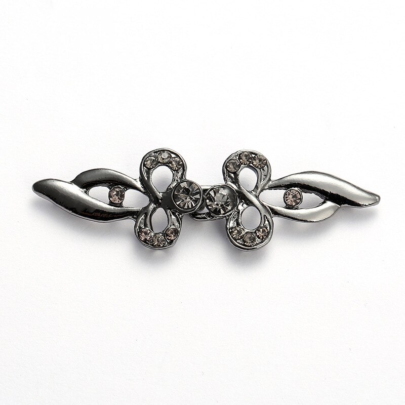 Retro Plating Eendenbek Gesp Kleding Decor Keten Vest Clip Trui Blouse Clip Kleding Decoratie Broche Pins: 10