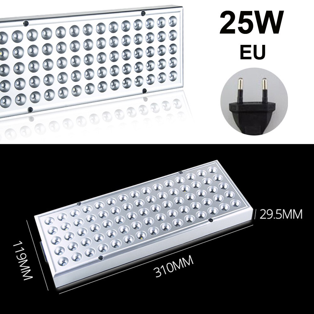 25W / 45W LED Luz de cultivo hidropónico espectro completo planta de interior Flor de crecimiento: EU 25W