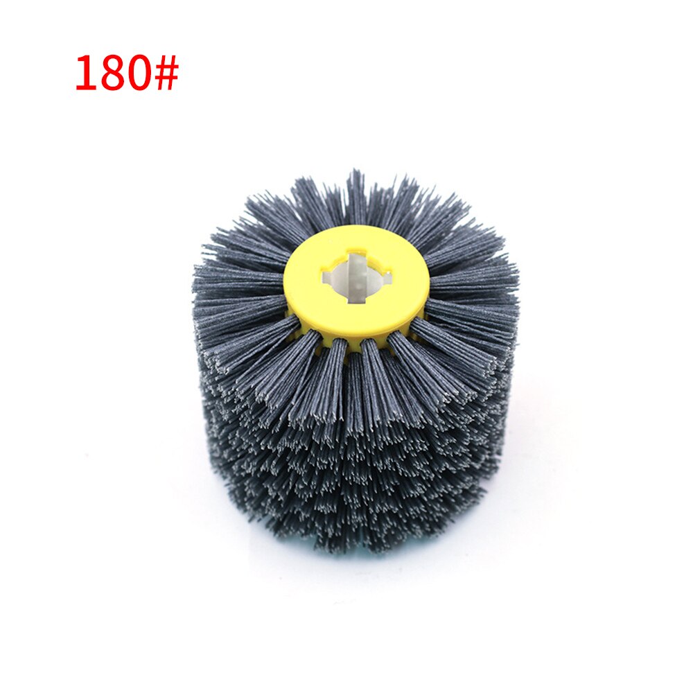 Nylon Abrasive Wire Drum Polishing Wheel Electric Brush For Woodworking Metalworking P80/120/180/240/320/600: 180 Mesh