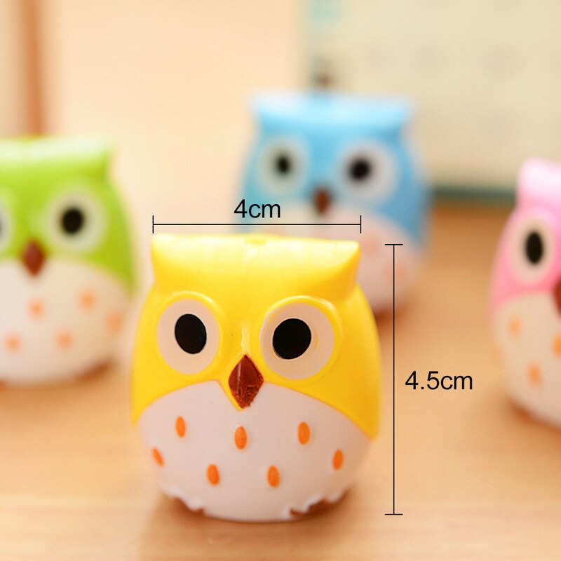 1pc Cute Kawaii Pencil Sharpeners For Kids School Supplies Stationery for Children Stationery Plastic Sharpener