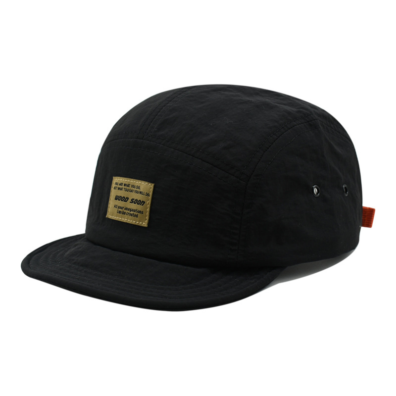 Gorra de pico de pato de ala corta, sombrero Retro versátil para el sol, gorra de béisbol suave de verano: Rojo
