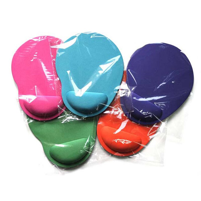 1Pc Effen Kleur Muismat Eva Armband Comfortabele Muizen Mat Voor Game Computer Pc Laptop Valentijnsdag