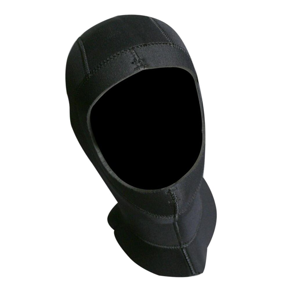 5mm Neoprene Scuba Dive Snorkeling Full Face Mask Wetsuit Cap Hooded Wet Suit Hat Winter Swim Warm Wetsuit Spearfishing