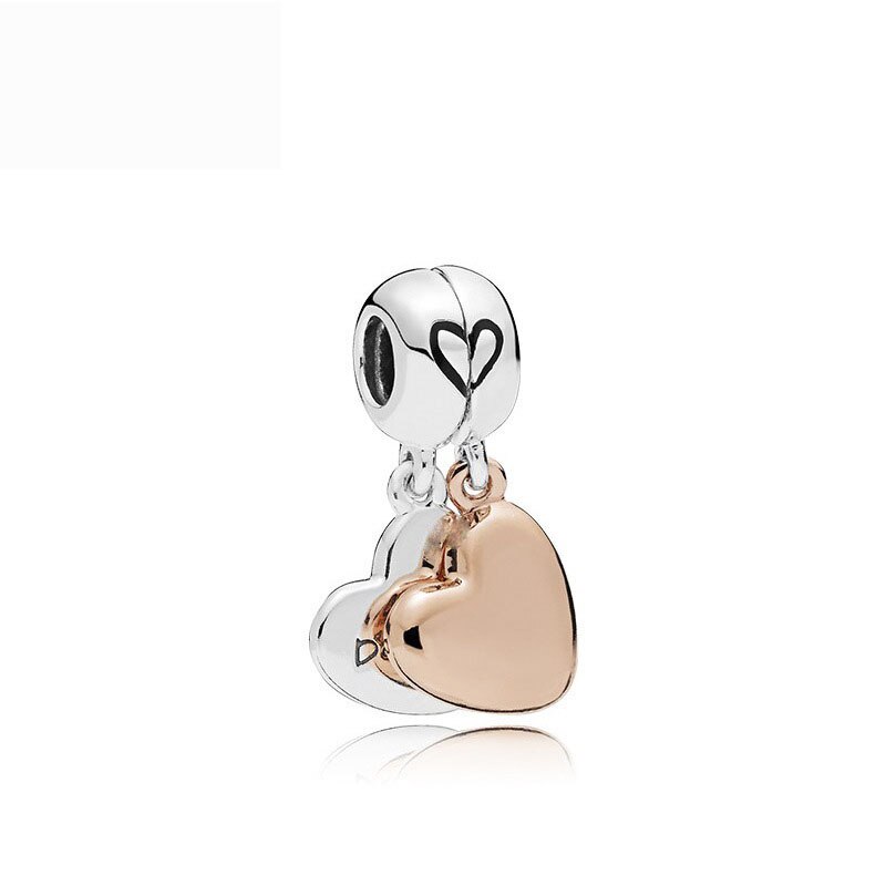 1pc 2022 roségoldene murmeln-schwester-lebensbaum-diy-perlen, passend für europäische Charme-armbänder, schmuckzubehör  v033: A1736