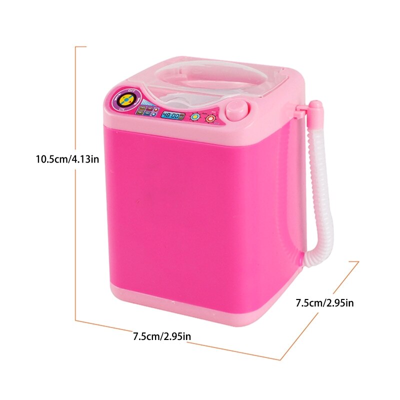 Automatic Mini Washing Machine Makeup Sponge Powder Puff Cleaning Machine BX0D