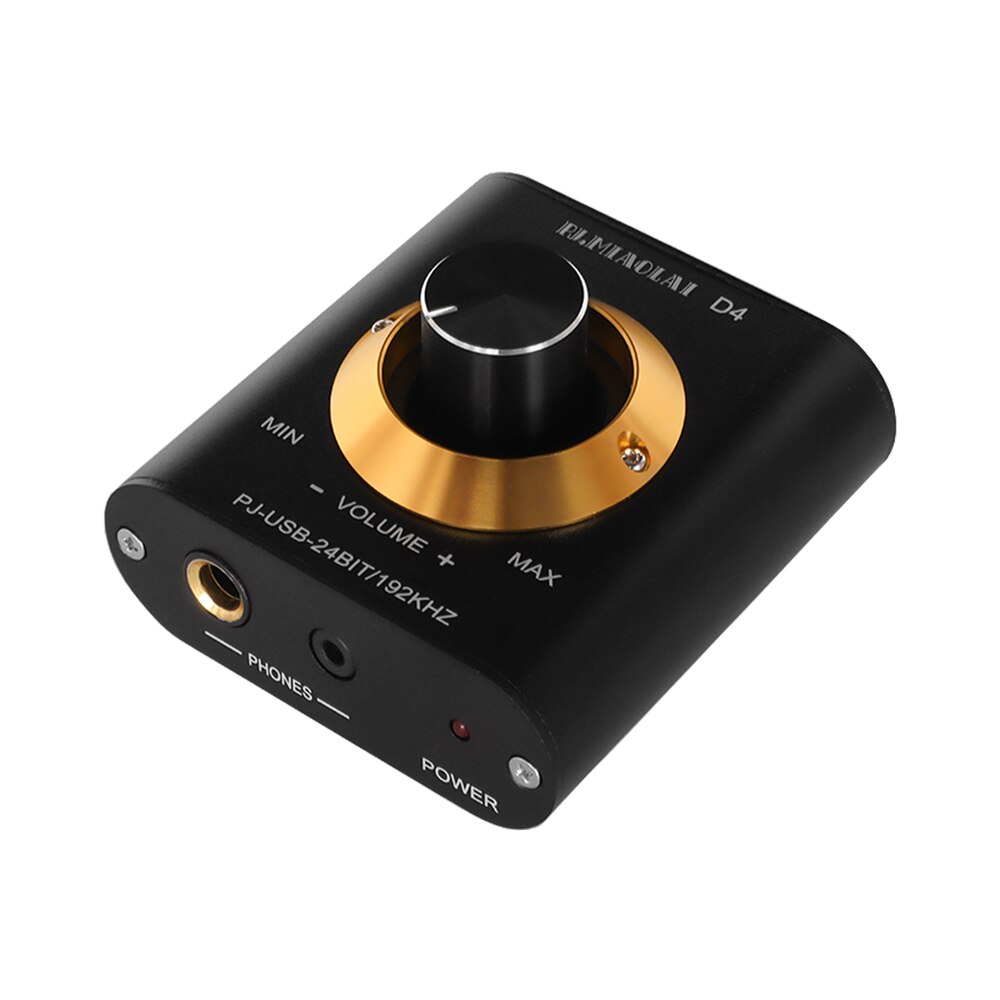 Pj.miaolai mini hifi lyd usb dekoder dac  cm6642 hodetelefonforsterker eksternt lydkort 24 bit /192 khz usb inngang rca utgangs forsterker