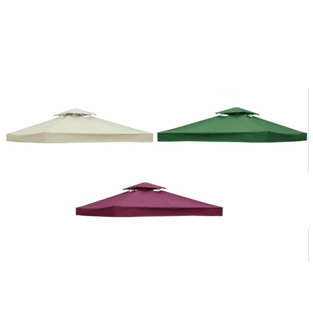 3x3M Outdoor Garden Roof Canopy Pop Up Canopy Cover Waterproof UV Protection Sun Shade Sail Tent Sun Shelter Awning For Beach