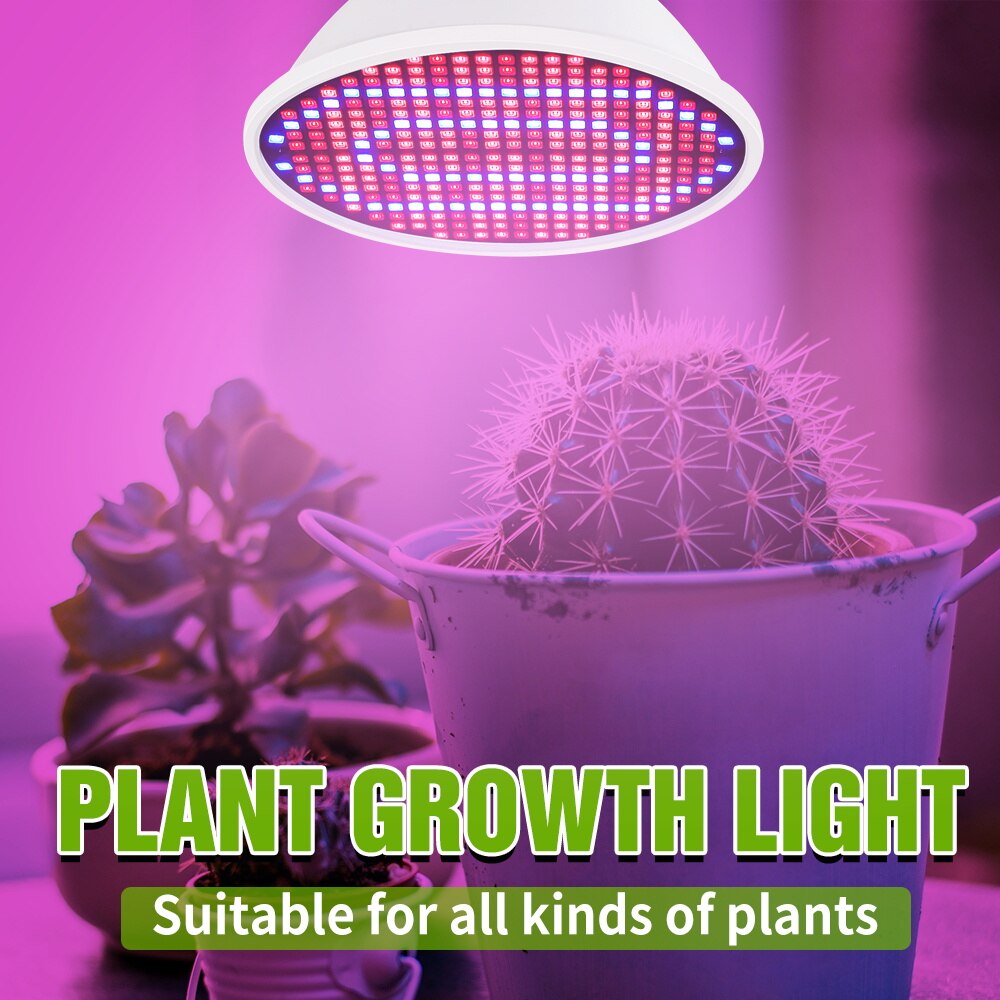 LED Grow Light E27 Growing Bulb AC 220V Phytolamp Red Blue Led Plant Full Spectrum For Grow Tent Vegetable Flower Greenhouse