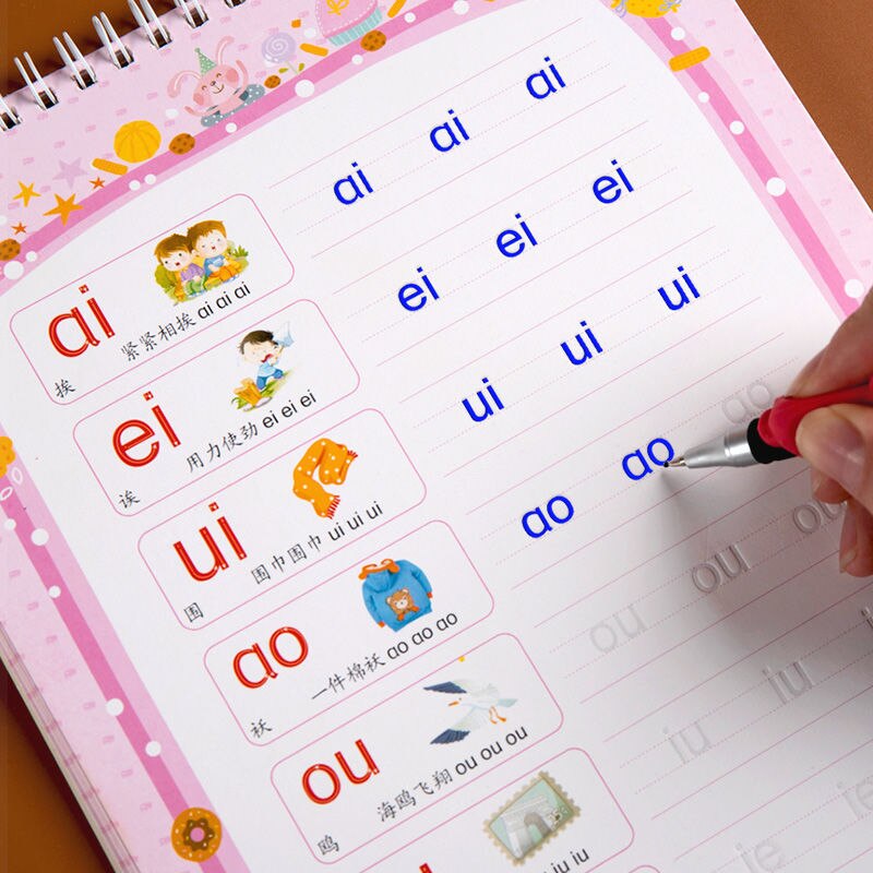 Calligraphy Practice Notebook Books For Kids Chinese Calligraphy Learning To Write Handwriting Practice Or Children Exercises