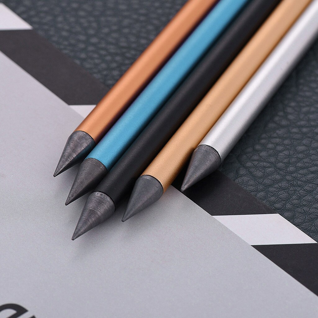 Inkless Eternal Metal Pen Office Sign Pen Collectible School student metal pen children perfect
