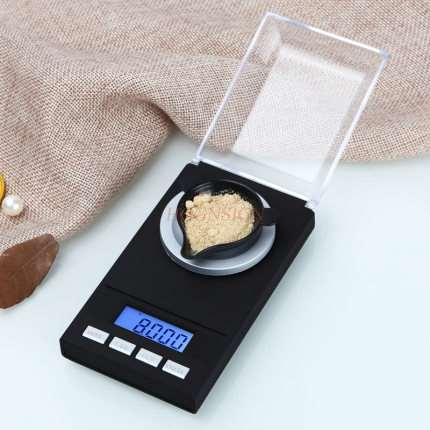 High-precision electronic weighing 0.001g precise jewelry gold scale milligram weighing precision balance scale weighing