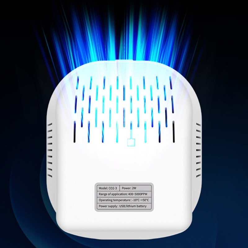 Air Monitor CO2 Detector |NDIR Infrared Sensor Temperature &amp; Humidity Tester Auto-Calibration CO2 Monitor