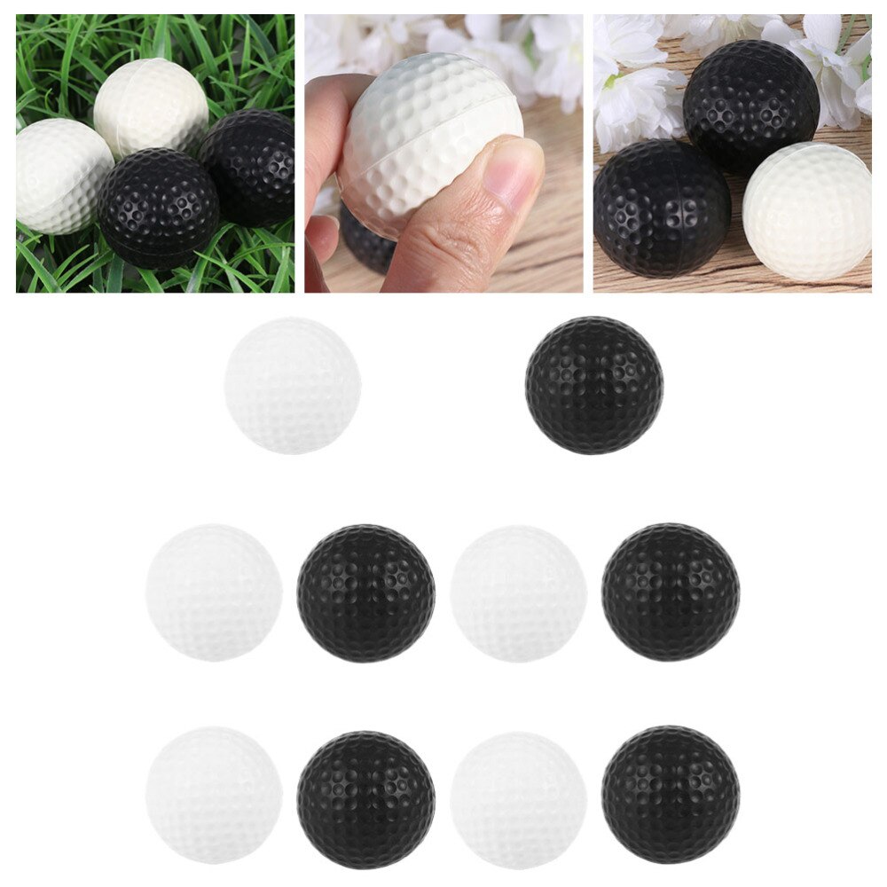 10 stuks golfballen premium golf oefenballen oefengolfbal voor spelen of oefenen