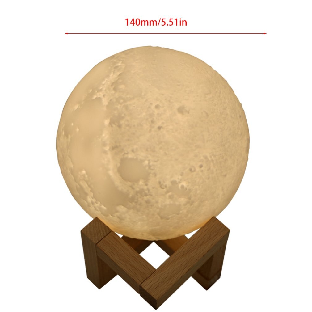 880ML 3D Moon Lamp Light Humidifier Diffuser Aroma Essential Ultrasonic Humidifier Night Cool Mist Purifier Car home