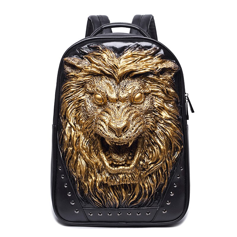 Zaino degli uomini di Uomini di Lusso Delle Donne di Scuola Zaino Grande Borsa Del Computer Portatile Capacità di Halloween del cranio zaino Maschio Borse Da Viaggio Mochila: Army Green