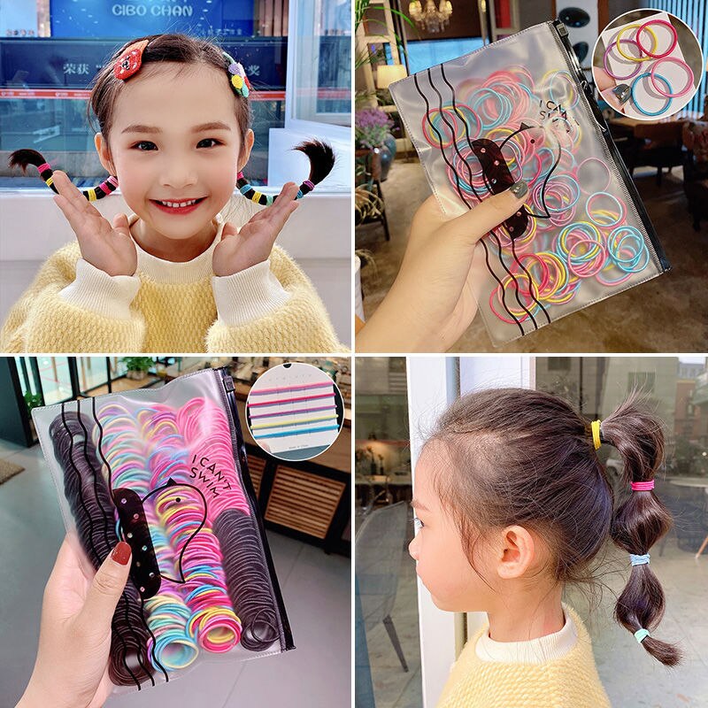 Children Lovely Flower Princess Headwear Baby Headdress Girls Hair Accessories Kids Elastic Hair Bands Children Hair Ropes