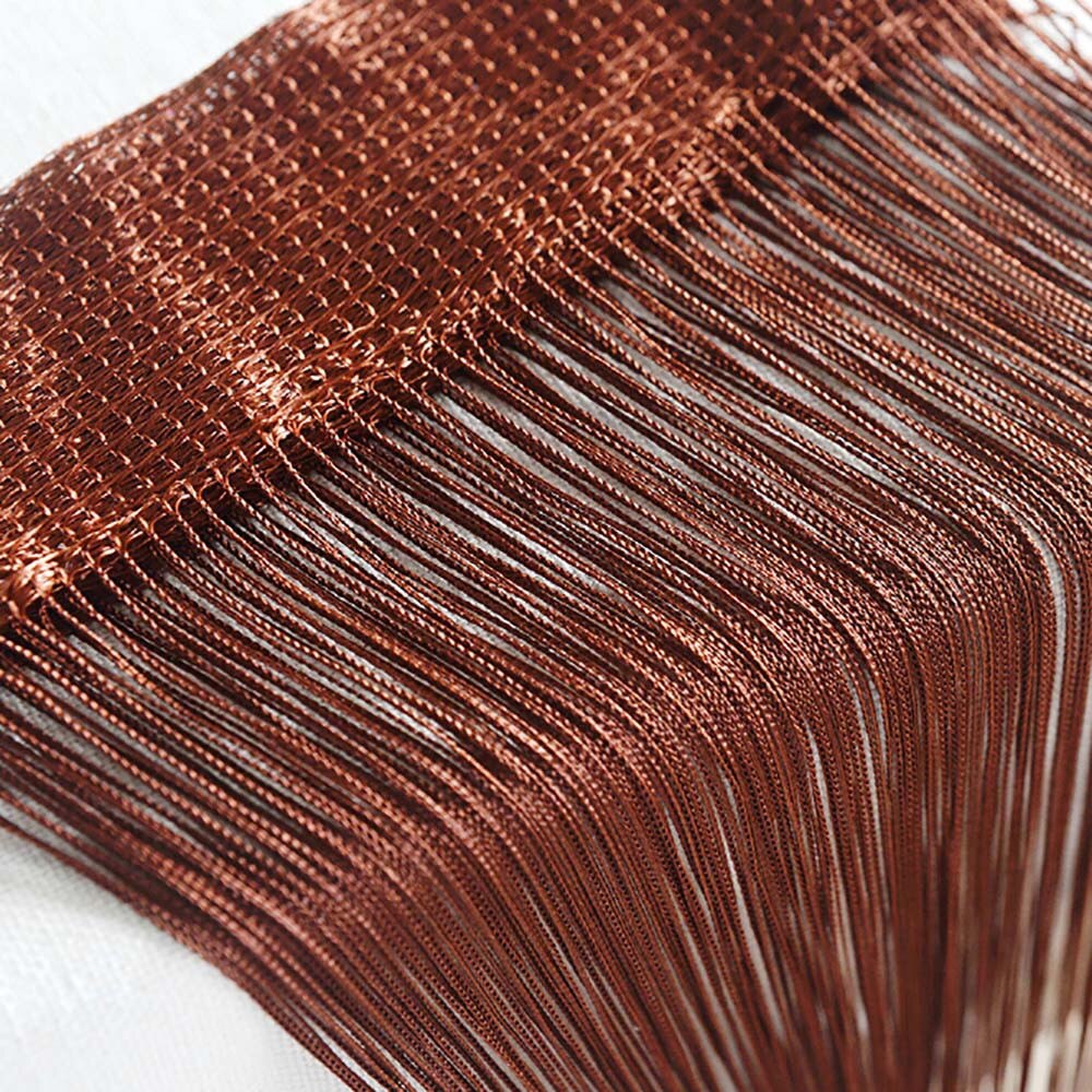 String Curtains Patio Net Fringe for Door Fly Screen Windows Divider Cut To Size String curtain panels Easy to fit: G