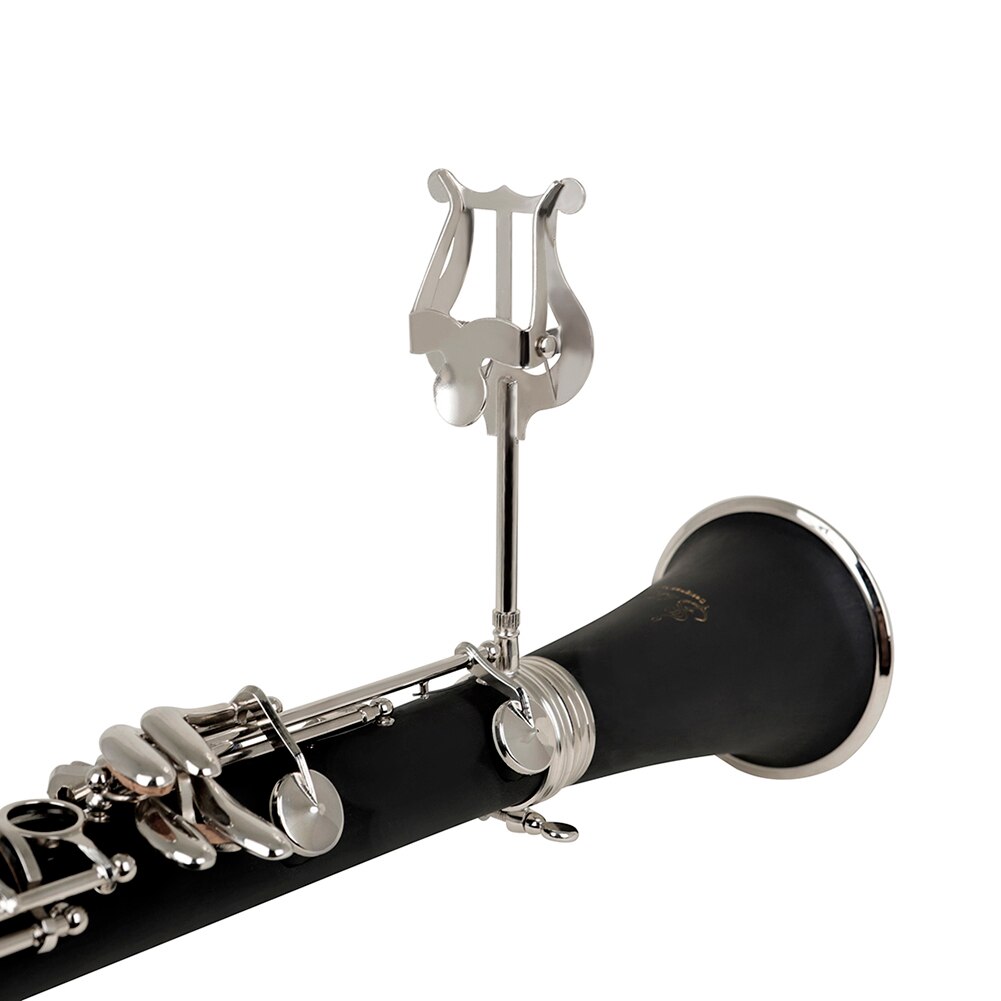 Metal Clarinet Sheet Music Clip Stand Fixing Holder Blackwinds Marching Spectrum Clamp-On Musical Instrument Accessories