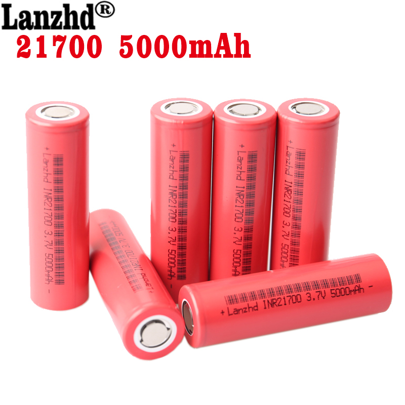 1-10 sztuk 25A 21700 bateria 3.7V 21700 5000mah 5C baterie litowe li-lon do zabawek narzędzia latarka bateria komórkowa