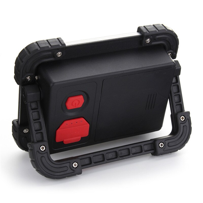 LED Reflector 20w USB charging Floodlight LED Spotlight 18650 Rechargeable Battery Powered Portable Led searchlight camping