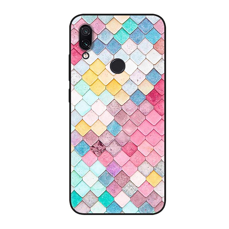 Case For Xiaomi Redmi Note 7 Case Silicon Funda for Xiaomi Redmi Note 7 Pro Cover Capa Back Coque for Redmi Note7 Pro Phone Case: HXNH8061