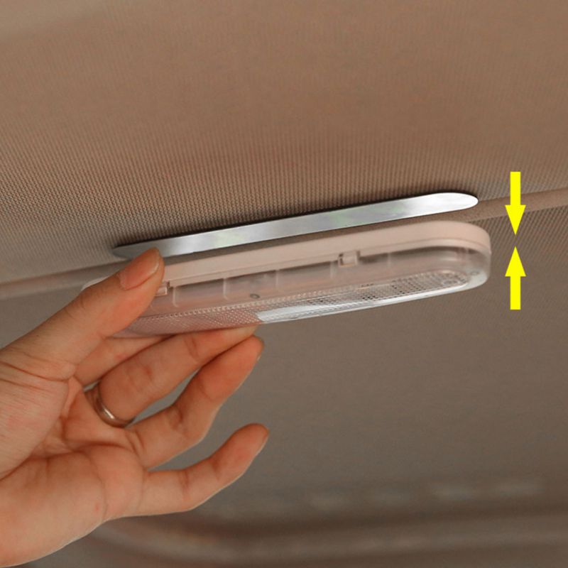 Universal bil interiør lys usb oppladbart leselys magnetisk led bil styling nattlys