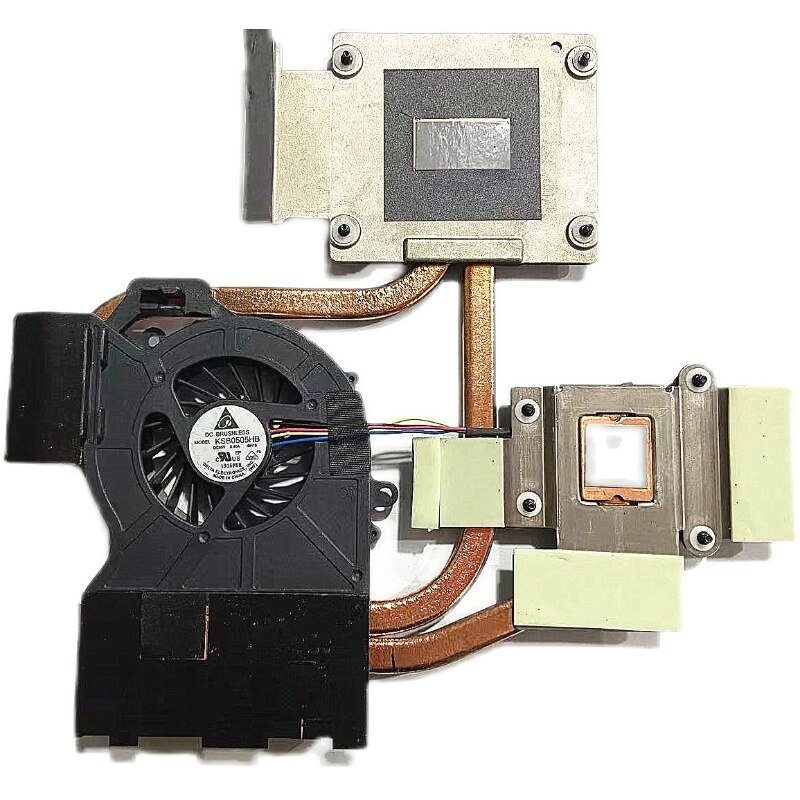 Nueva CPU de ventilador de refrigeración para HP pabellón DV6 DV7 DV6-6000 DV7-6000 portátil ventilador con disipador de calor 666391-001