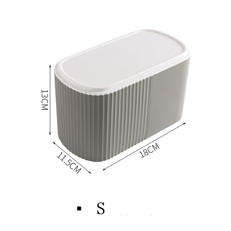 Wc Papier Rollen Halfter Papier Wasserdichte Zauberstab Montiert Lagerung Kasten Fach Gewebe Kasten Papier Handtuch Spender Halfter Schlecht: grau-B