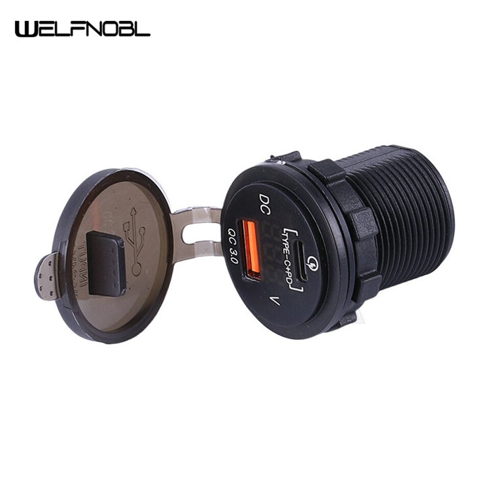 Cargador de coche USB con pantalla LED Universal para teléfono móvil, cargador de coche para Xiaomi Samsung S8 iPhone 6 6s 7 8 Plus Tablet