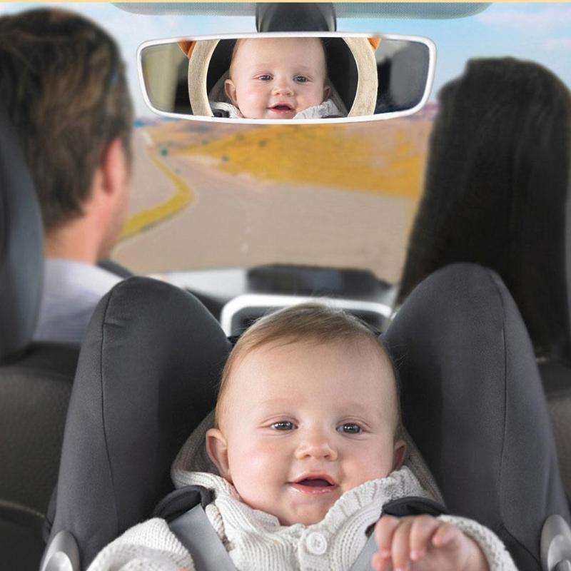 Einstellbare Baby Auto Zurück Sitz Spiegel Karikat – Grandado
