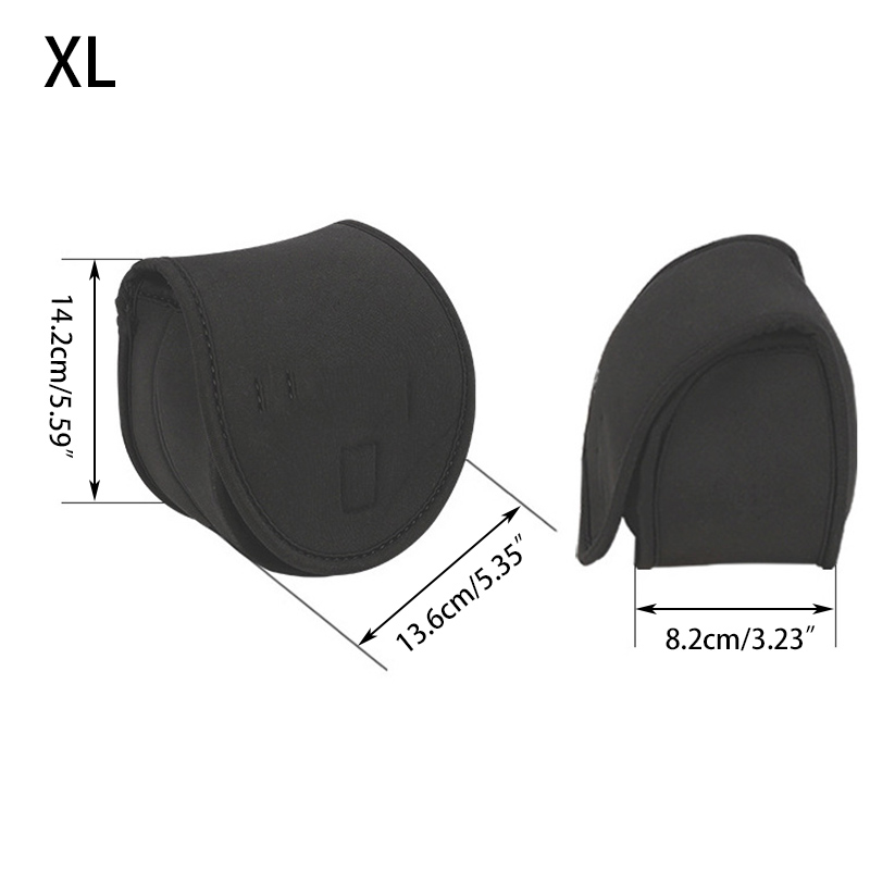 Ruota che gira strada sub-manicotto di protezione ruota ruota che gira bobina di pesca strada Asiatica Sacchetto ruota ruota ruota di pesce: XL