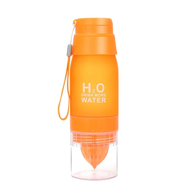 800ml High capacity Water Bottle Lemon Juicer Bottle Fruit Squeezer Infuser Orange Lemon Press Juicer Running Plastic water