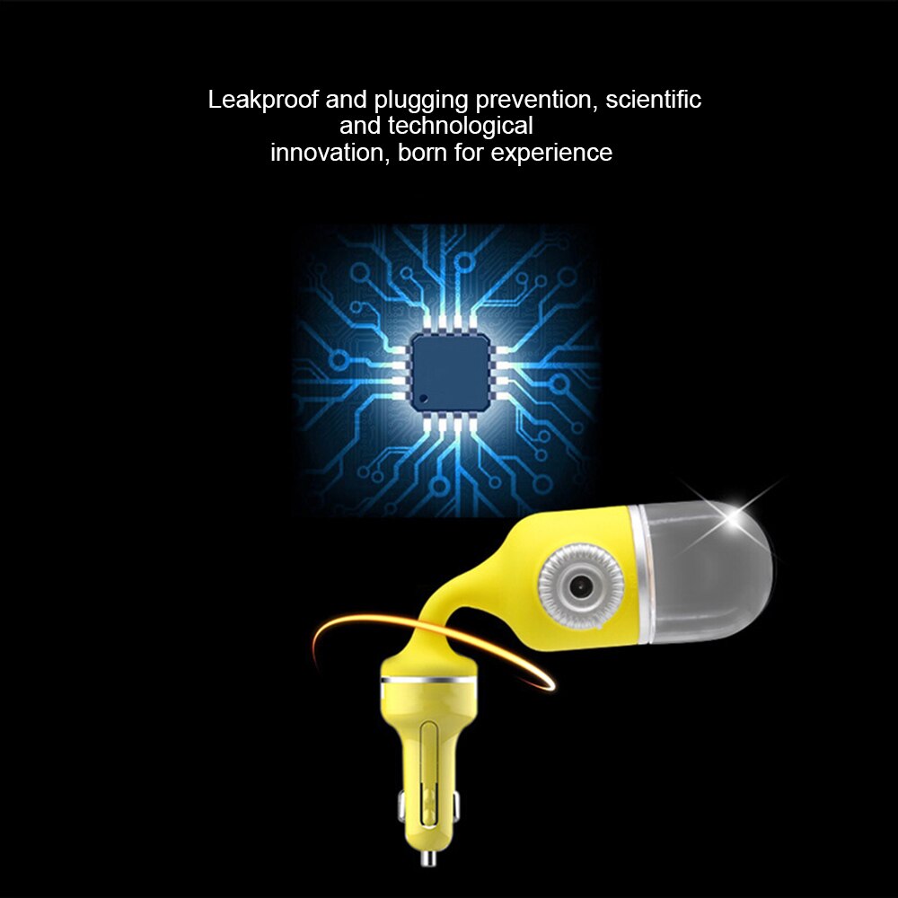 2in1 Mini Vehicular Aromatherapy Humidifier USB Charging Mini Purifier Turnable Head Nawilzacz Powietrza