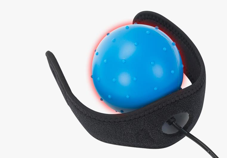 Stroke electric finger massager hemiplegia compress finger vibration physiotherapy ball hand rehabilitation equipment traini
