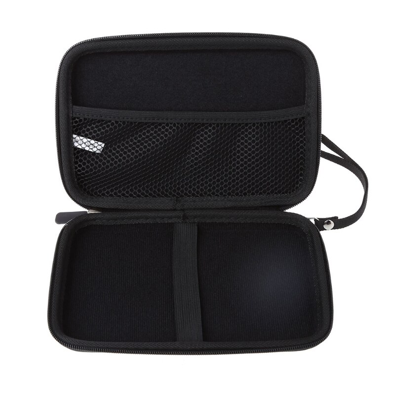 Funda rígida de 7 pulgadas para Garmin Nuvi TomTom Sat Nav GPS, bolsa con cierre