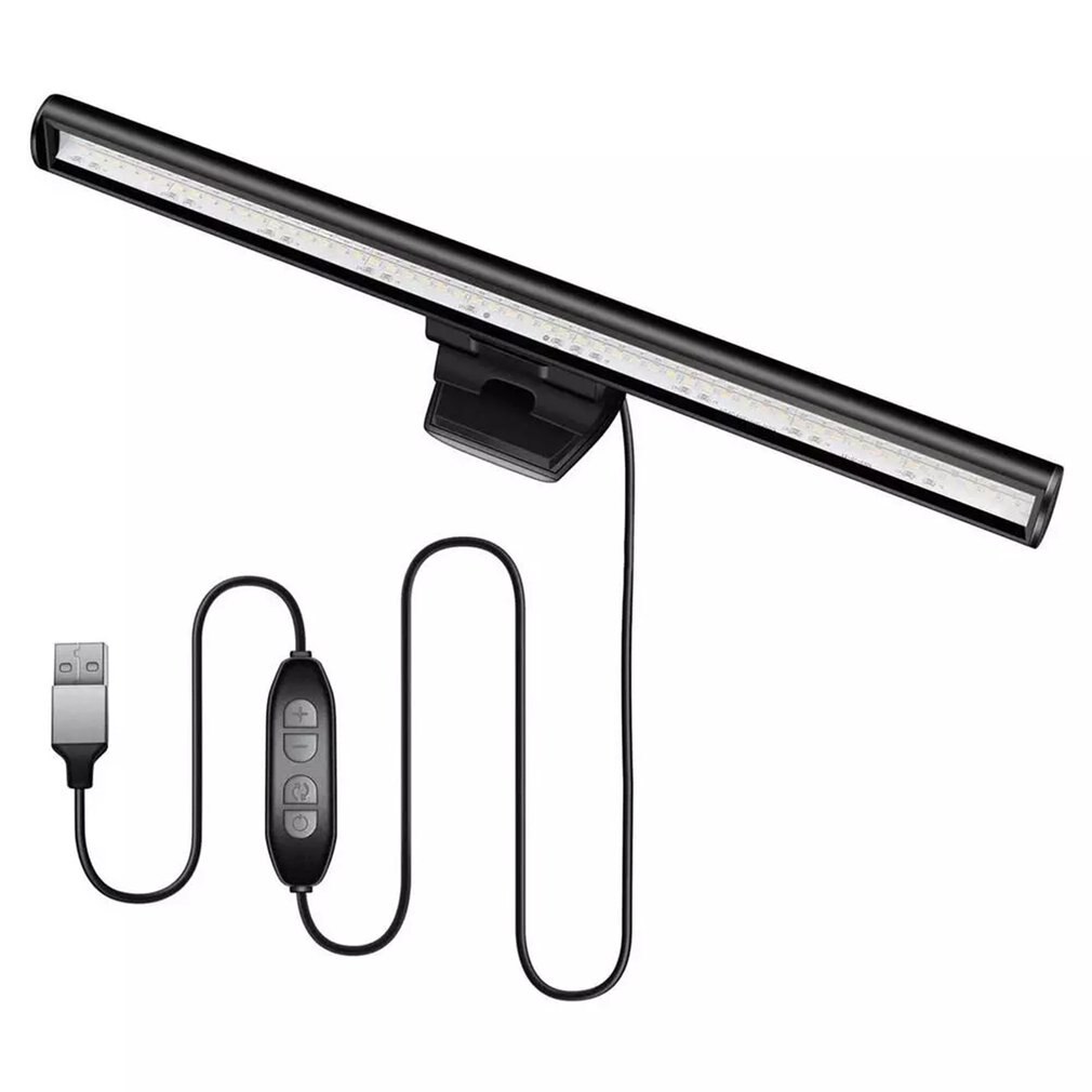40/26Cm Traploos Dimmen Eye-Care Led Bureaulamp Voor Computer Pc Monitor Scherm Opknoping Licht Led lezen Usb Powered Lamp