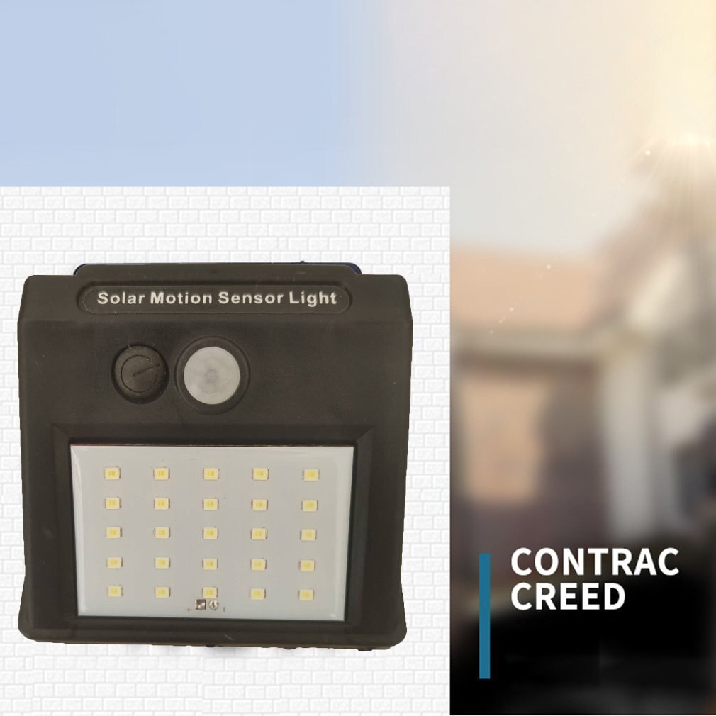 LED Solar Light Human Body Induction Wall Light Motion Sensor Street Lamp Induction Light