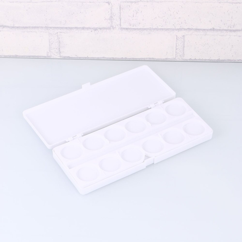 Manicure Schilderen Doos Aquarel Lade Gouache Pigment Mengen Lade Opbergdoos