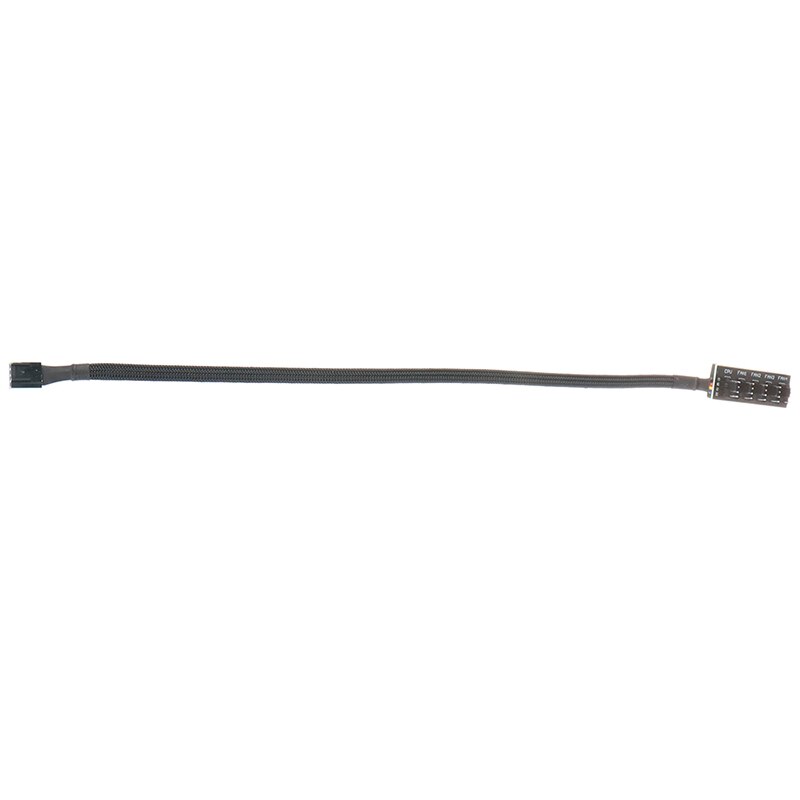 1 Female To 4 Male 4Pin Socket Fan Hub Splitter Cable PC Cooler Fan Power Cable For 3Pin 4Pin PWM Cooling Fan