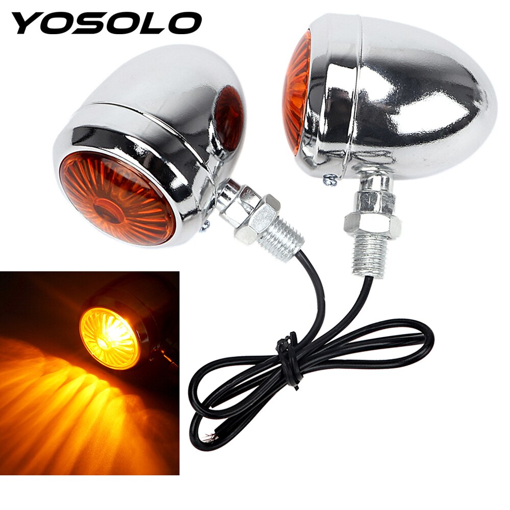 Yosolo 2Pcs Refit Lichtbron Voor Suzuki Motor Lamp Scooter Richtingaanwijzers 10W Dc 12V Motorcycle Turn signaal Licht