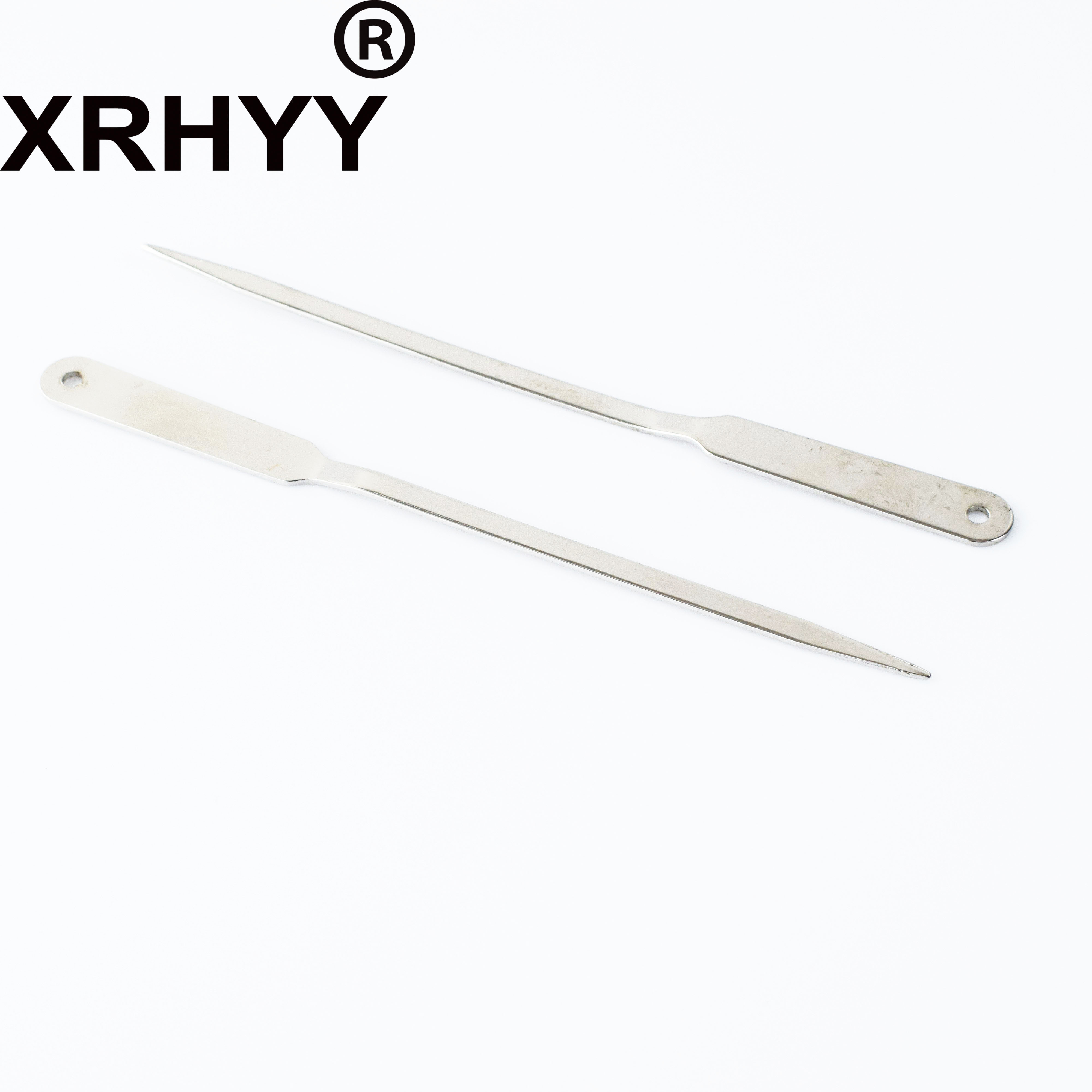 Xrhyy 2- pack brevöppnare kuvertöppnare rostfritt stål hand brev kuvert kniv lätt kuvert skärare