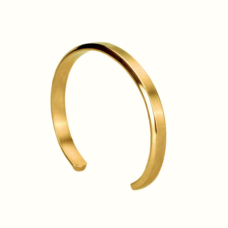 Rustfritt stål armbånd mansjett armbånd armbånd menn armbånd måke armbånd geometriske enkle design smykker: måke