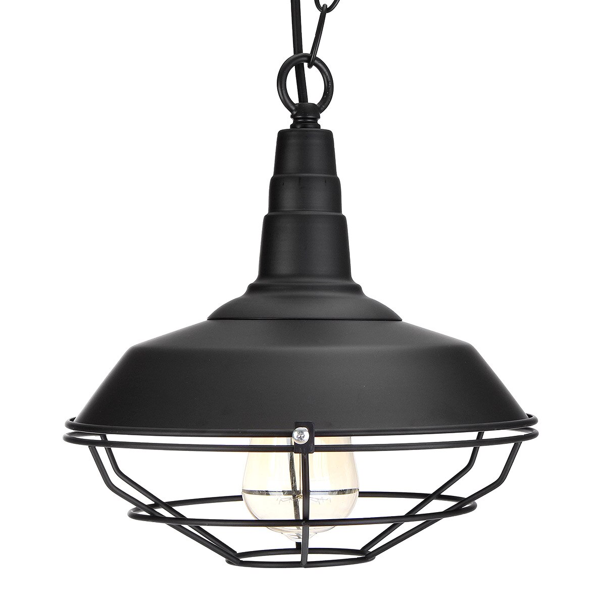 Vintage Industrial Rustic Flush Mount Ceiling Light Metal Lamp Fixture American-style village Style Retro Light Lamps