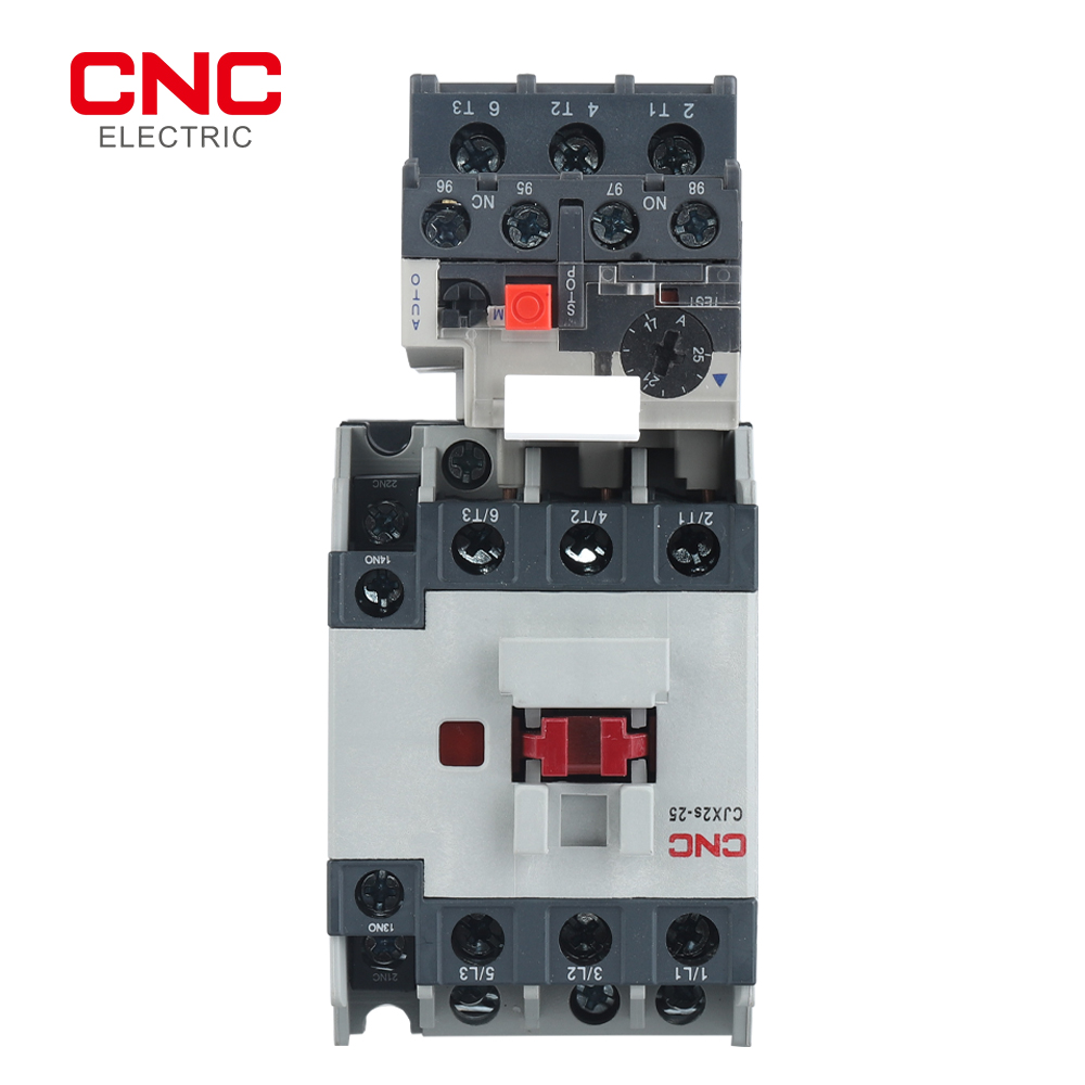 Cnc  jr28s-25 varme termisk overbelastningsrelé 50/60hz 1.6a 2.5a 4a 6a 8a 10a 13a 18a 25a justerbar elektrisk beskyttelse