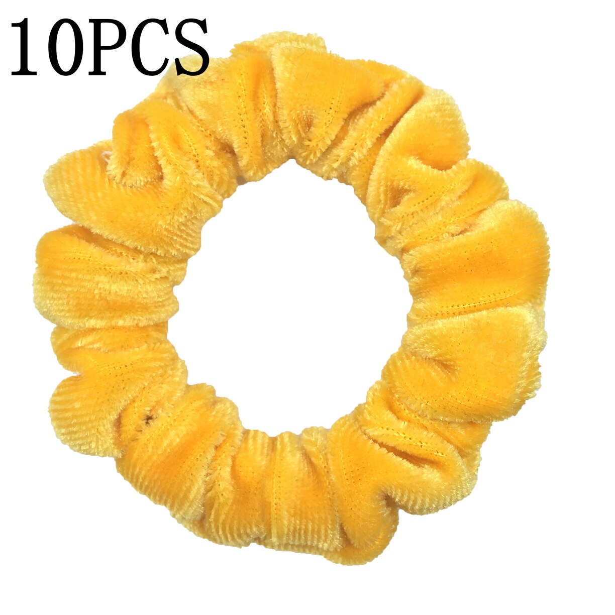 Paquete de Scrunchies del pelo de terciopelo para niña, bandas elásticas para el pelo, conjunto de soporte para cola de caballo, accesorios para el cabello, sólido, sin arrugas, 10/6 Uds./lote