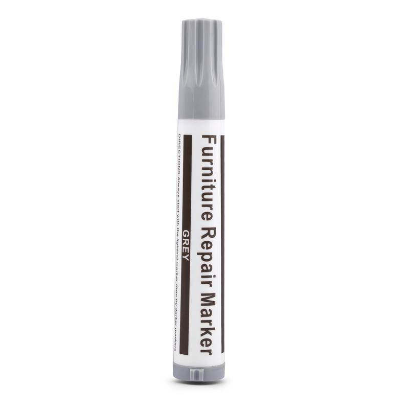 Meubelreparatiepen Markers Remover Houten krassen Herstellen Kit Krasvuller Verf Houten kast Vloeren Tafels Reparatiegereedschap: Donker Kaki